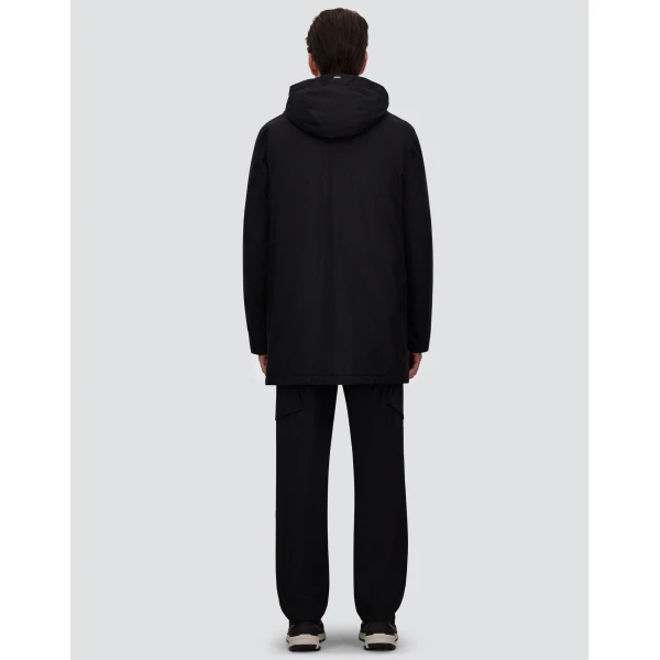 Herno Black Short Parka in 2-Layer Gore-Tex® | Men's Coats | Luxury Shoes 