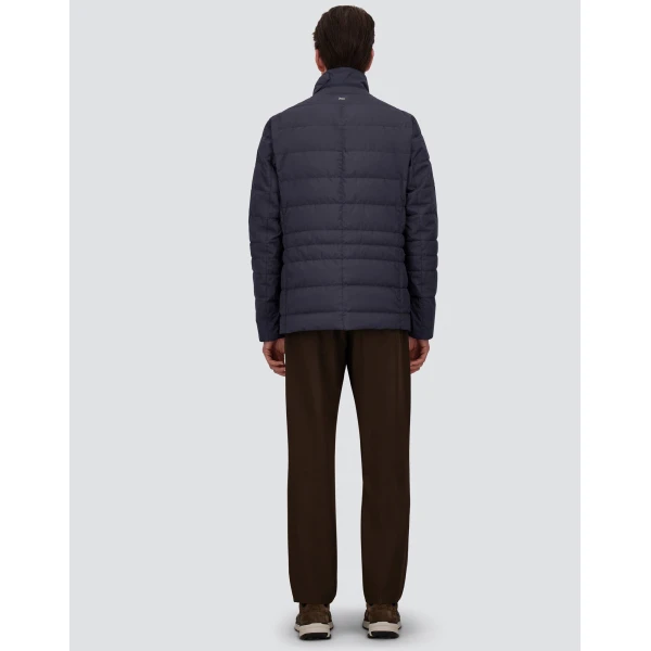 Herno Blue Blazer in 2-Layer Windstopper | Men's Jackets | Luxury Shoes 