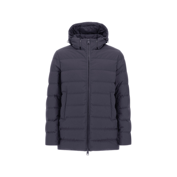 Herno Blue Jacket in 2-Layer Windstopper | Men's Jackets | Luxury Shoes 