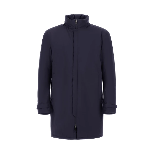 Blue Raincoat in 2-Layer Windstopper