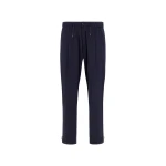 Herno Blue Resort Trousers in Lightweight Stretch Nylon | Men's Trousers | Luxury Shoes 