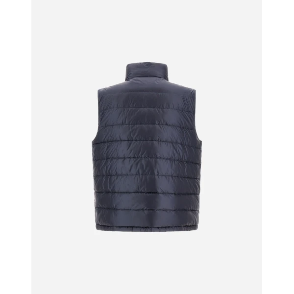 Herno Blue and Chantilly Vest in Nylon Ultralight | Men's Jackets | Luxury Shoes 