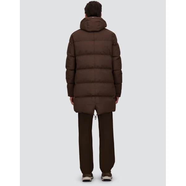 Herno Brown Jacket in 2 Layers Windstopper | Men's Jackets | Luxury Shoes 