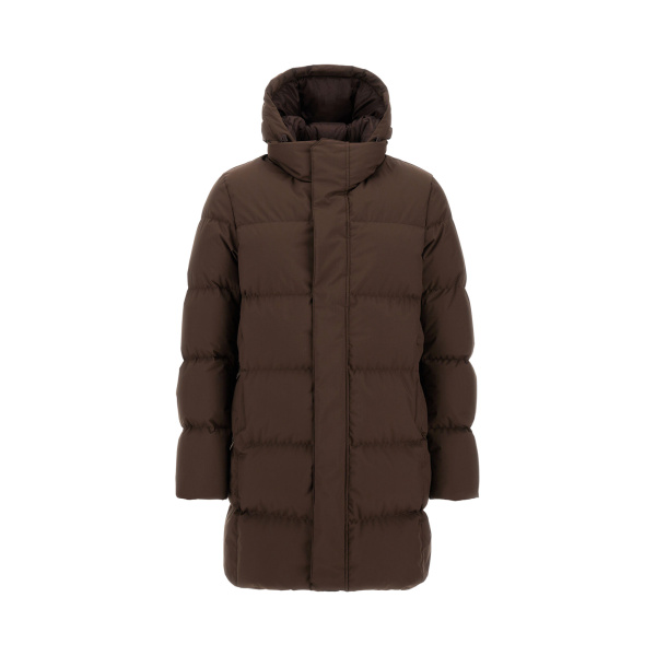 Herno Brown Jacket in 2 Layers Windstopper | Men's Jackets | Luxury Shoes 