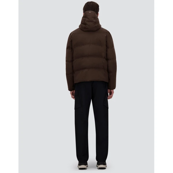Herno Brown Jacket in New Impact | Men's Jackets | Luxury Shoes 