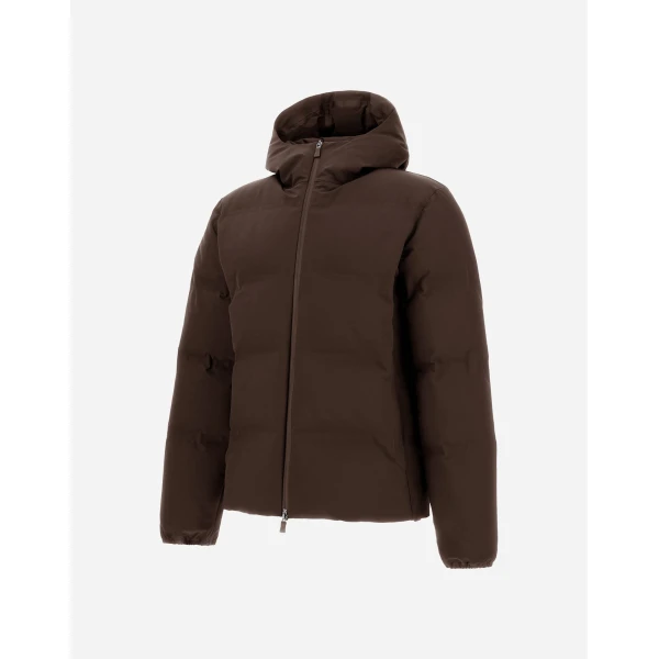 Herno Brown Jacket in New Impact | Men's Jackets | Luxury Shoes 