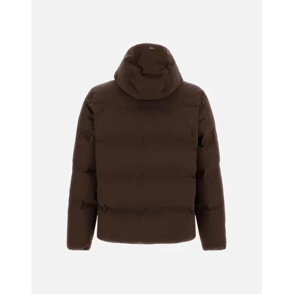 Herno Brown Jacket in New Impact | Men's Jackets | Luxury Shoes 
