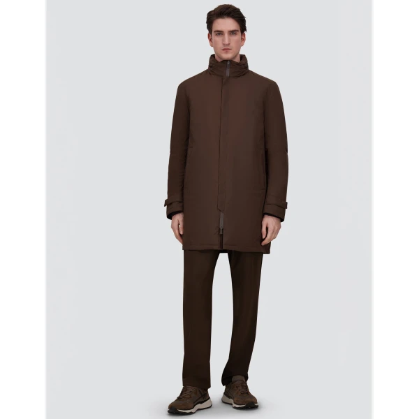 Herno Brown Raincoat in 2-Layer Windstopper | Men's Coats | Luxury Shoes 