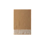 Herno Camel Scarf in Cashmere | Men's Scarves | Luxury Shoes 