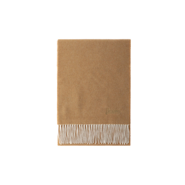 Herno Camel Scarf in Cashmere | Men's Scarves | Luxury Shoes 