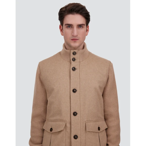 Herno Cashmere and Mohair Cloth Jacket in Chantilly | Men's Jackets | Luxury Shoes 