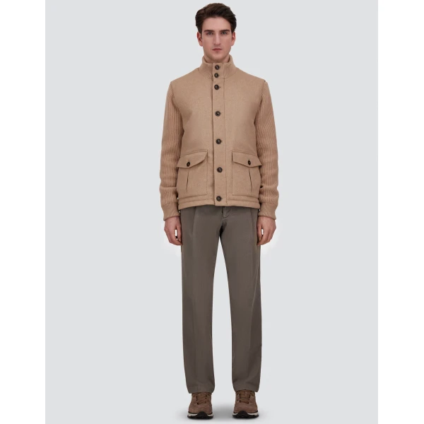 Herno Cashmere and Mohair Cloth Jacket in Chantilly | Men's Jackets | Luxury Shoes 
