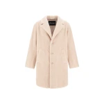 Herno Chantilly Coat in Melange Teddy | Men's Coats | Luxury Shoes 