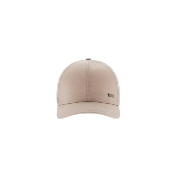 Herno Chantilly Resort Baseball Cap in Cashmere and Silk | Men's Hats | Luxury Shoes 