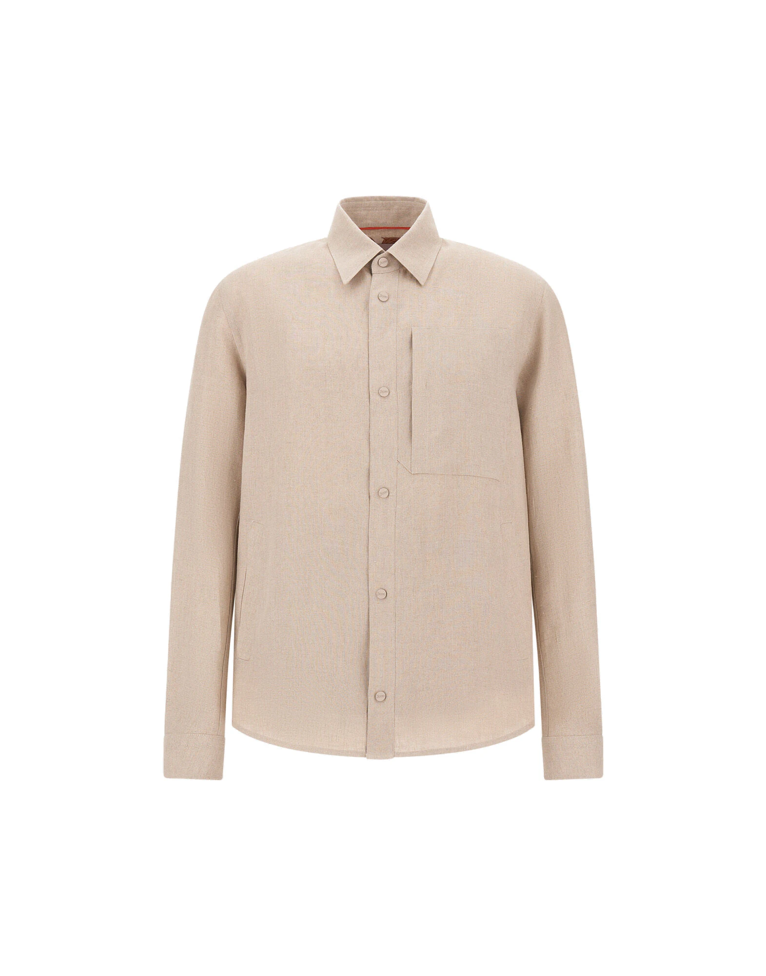 Herno Chantilly Resort Overshirt in Fade-Effect Linen Herno Chantilly Resort Overshirt in Fade-Effect Linen | Men's Jackets | Luxury Shoes