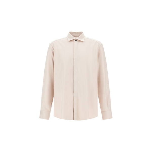Herno Chantilly Resort Shirt in Cashmere and Silk | Men's Shirts | Luxury Shoes 