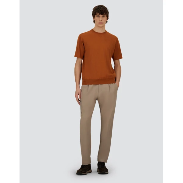 Herno Chantilly Resort Trousers in Stretch Cotton | Men's Trousers | Luxury Shoes 
