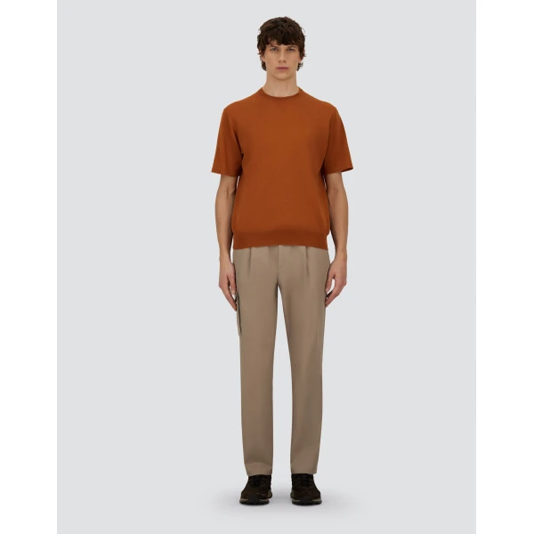 Herno Chantilly Resort Trousers in Stretch Cotton | Men's Trousers | Luxury Shoes 