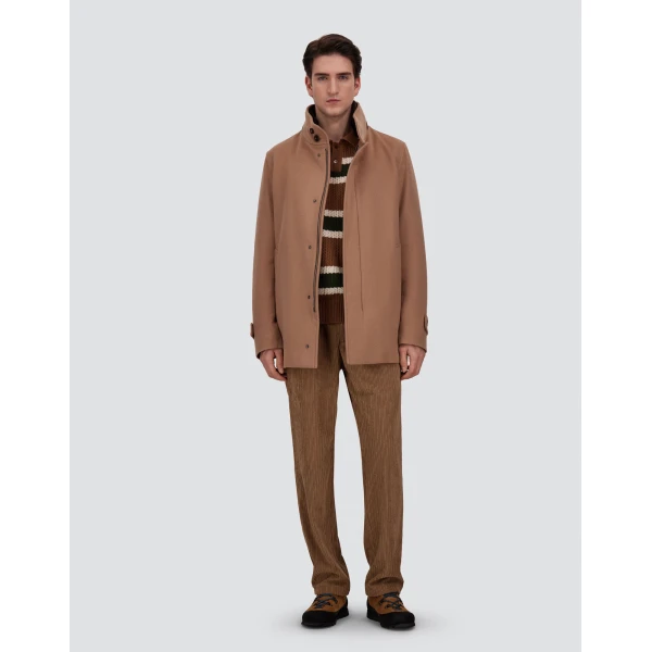 Herno Corduroy Trousers in Camel | Men's Trousers | Luxury Shoes 