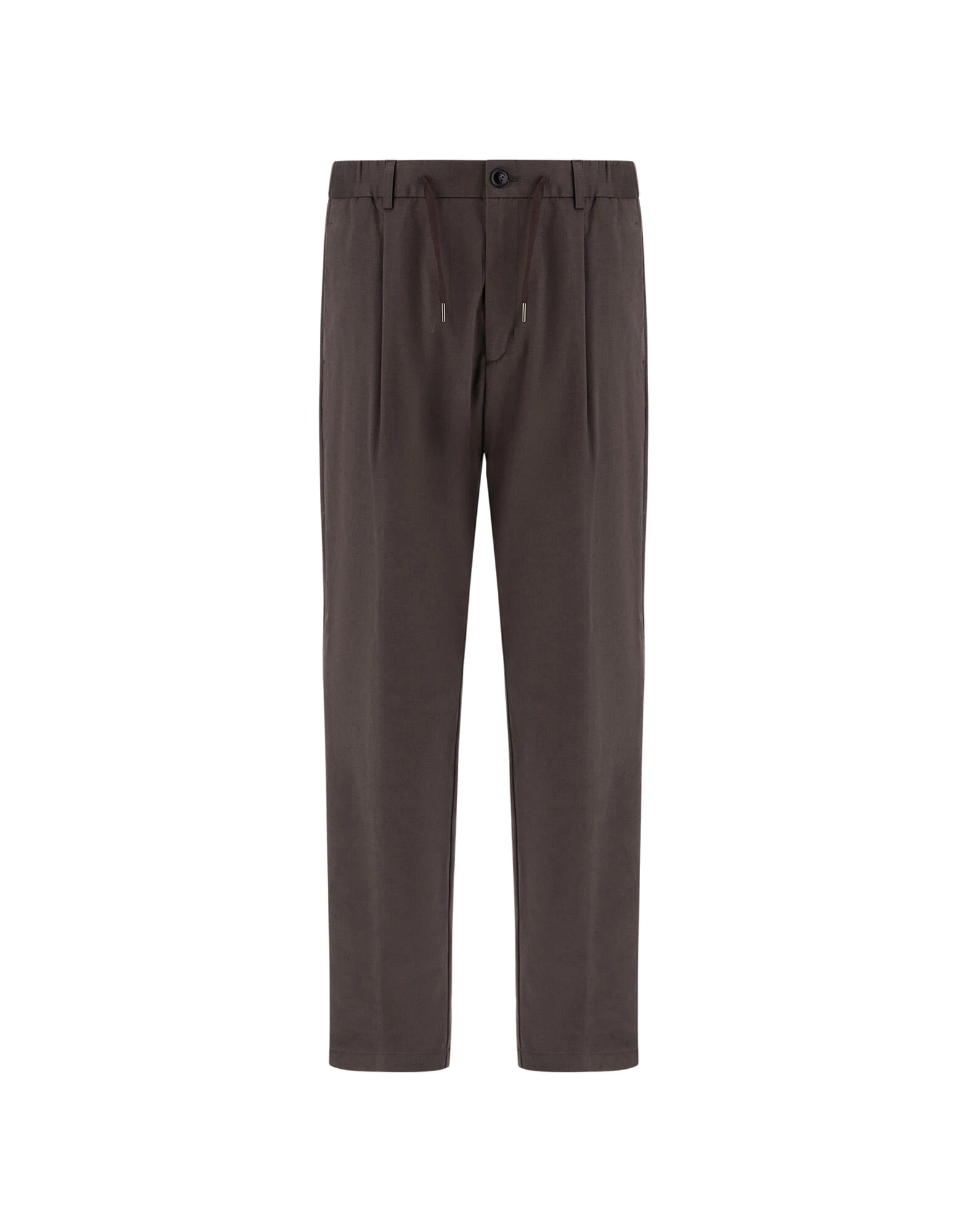 Herno Cotton and Cashmere Canvas Trousers in Dark Taupe Herno Cotton and Cashmere Canvas Trousers in Dark Taupe | Men's Trousers | Luxury Shoes