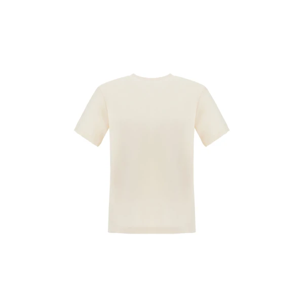 Herno Cotton and Cashmere Double Piqué T-Shirt in White | Men's T-Shirts and Polos | Luxury Shoes 