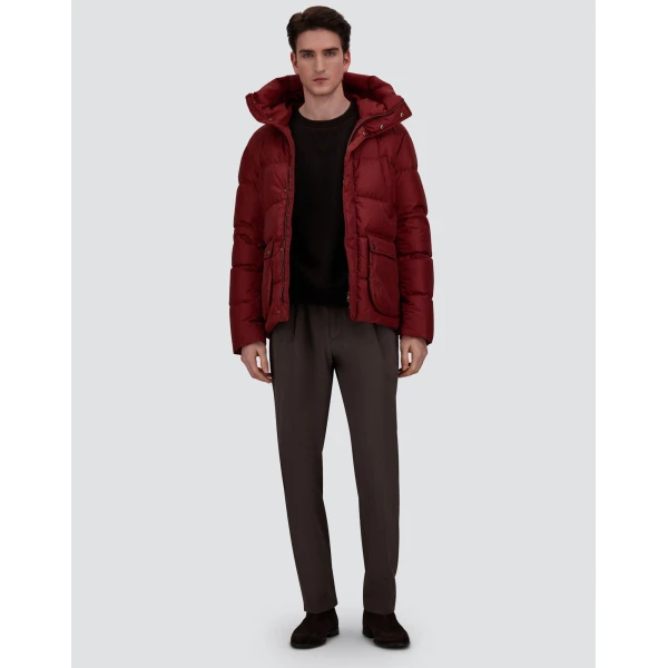 Herno Cotton and Wool Crew-Neck Sweatshirt in Dark Brown | Men's Sweatshirts | Luxury Shoes 