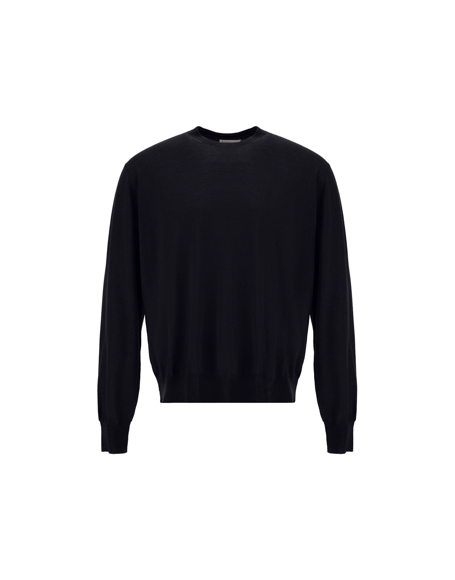 Herno Dark Blue Resort Sweater in Wool and Silk Herno Dark Blue Resort Sweater in Wool and Silk | Men's Knitwear | Luxury Shoes