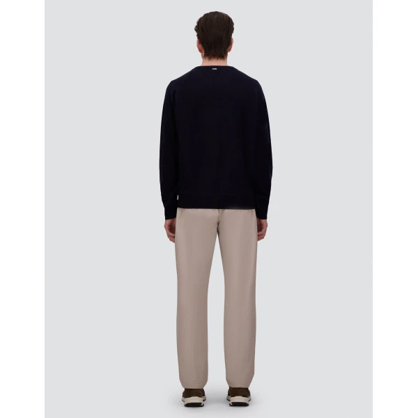 Herno Dark Blue Sweater in Cashmere | Men's Knitwear | Luxury Shoes 