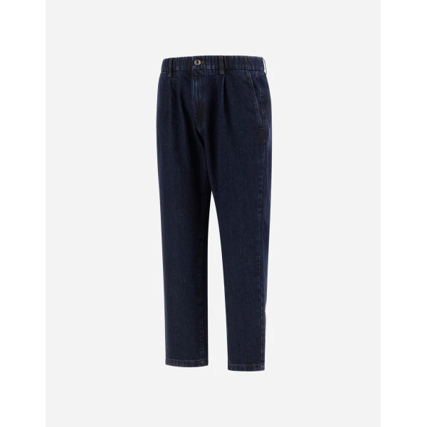 Herno Denim Jeans in Navy Blue | Men's Jeans | Luxury Shoes 
