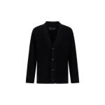 Herno Double Wool Twill Jacket in Black | Men's Jackets | Luxury Shoes 