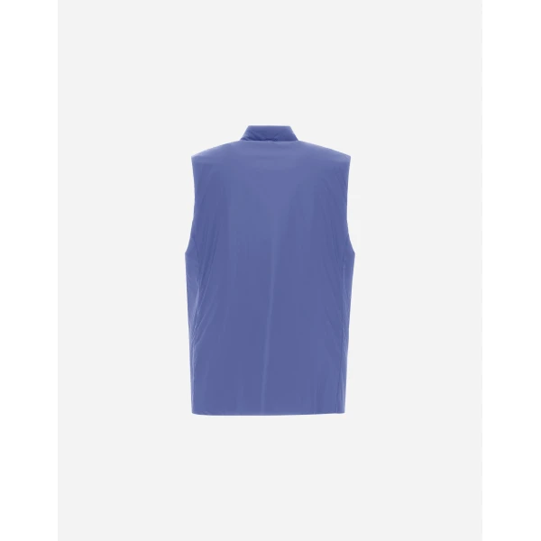Herno Ecoage Vest in Light Blue | Men's Jackets | Luxury Shoes 