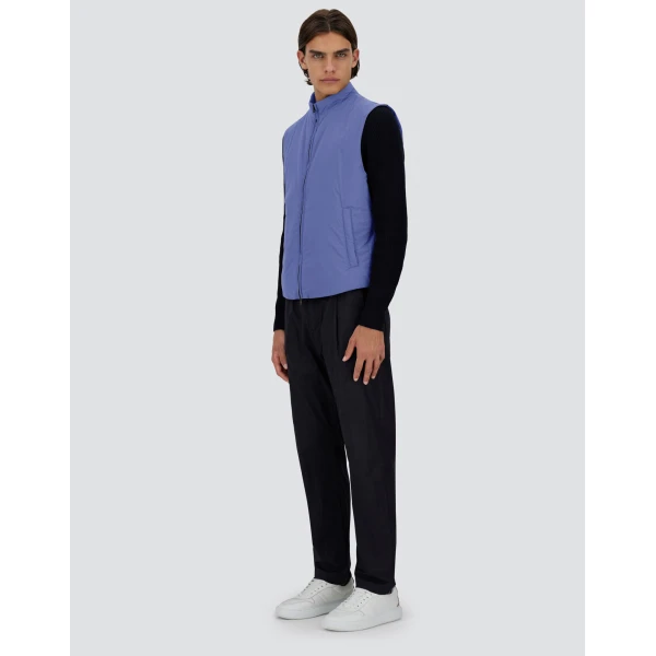 Herno Ecoage Vest in Light Blue | Men's Jackets | Luxury Shoes 