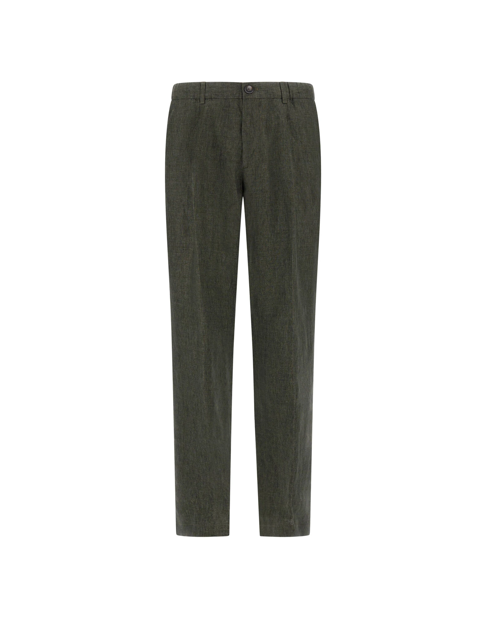 Herno Green Resort Trousers in Fade-Effect Linen with Tropical Print Herno Green Resort Trousers in Fade-Effect Linen with Tropical Print | Men's Trousers | Luxury Shoes