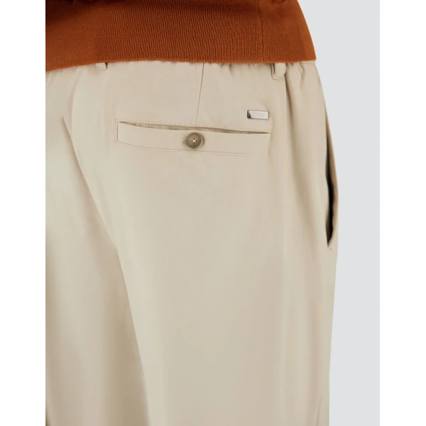 Herno Ice Resort Trousers in Suede-Effect Microfibre | Men's Trousers | Luxury Shoes 