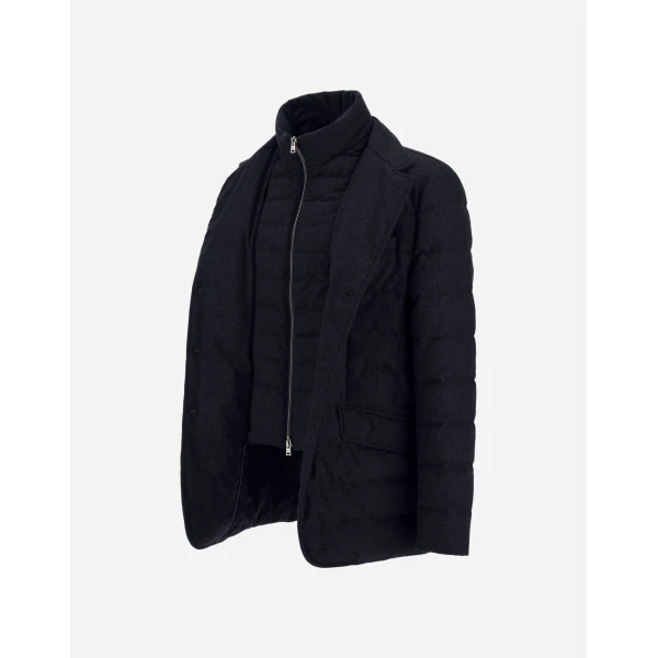 Herno Il Blazer in Navy Blue | Men's Jackets | Luxury Shoes 