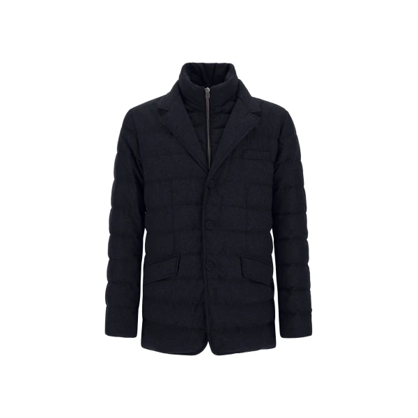 Herno Il Blazer in Navy Blue | Men's Jackets | Luxury Shoes 