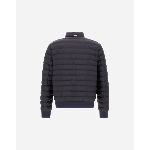 Herno Il Bomber in Navy Blue | Men's Jackets | Luxury Shoes 