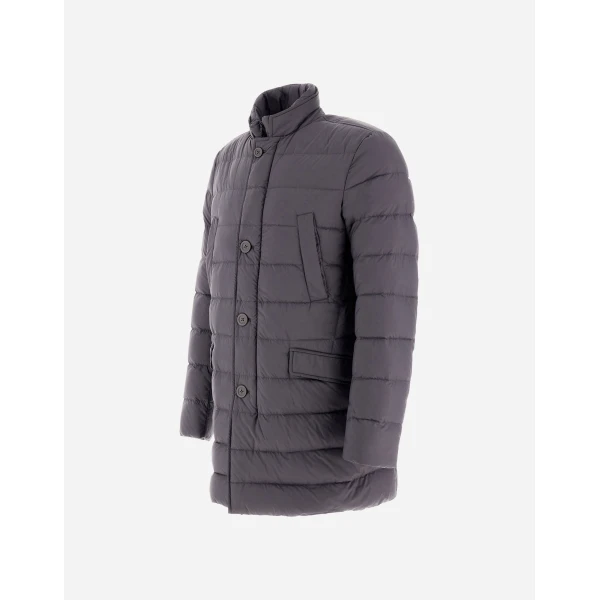 Herno Il Cappotto in Anthracite | Men's Coats | Luxury Shoes 
