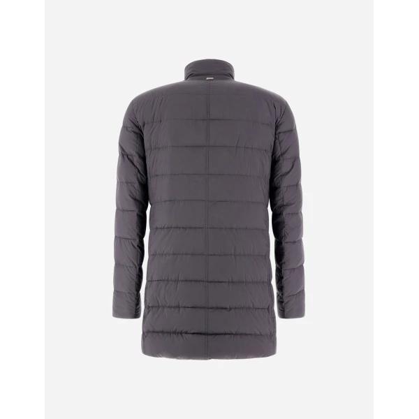 Herno Il Cappotto in Anthracite | Men's Coats | Luxury Shoes 