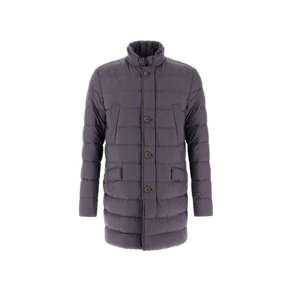 Herno Il Cappotto in Anthracite | Men's Coats | Luxury Shoes 