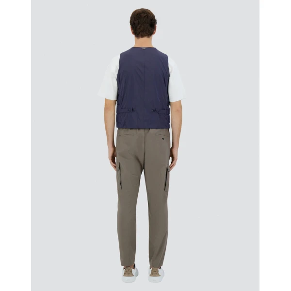 Herno Il Panciotto in Blue | Men's Jackets | Luxury Shoes 