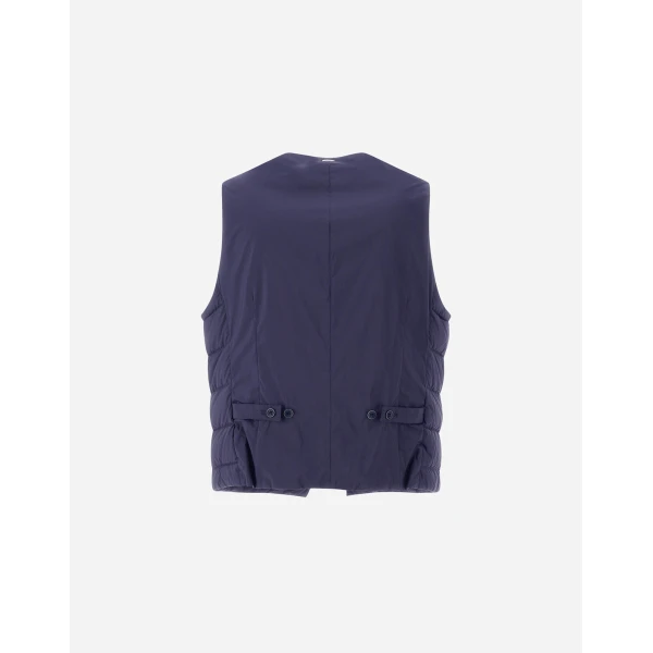 Herno Il Panciotto in Blue | Men's Jackets | Luxury Shoes 