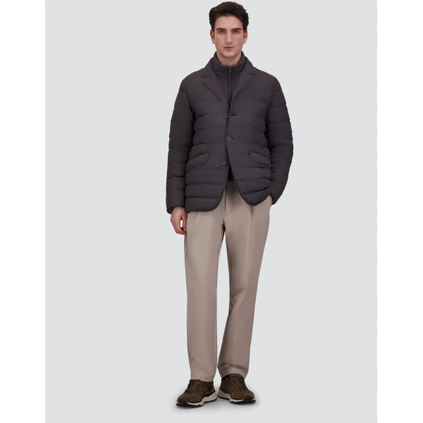 Herno Iron Blazer in Arendelle and Monogram | Men's Jackets | Luxury Shoes 