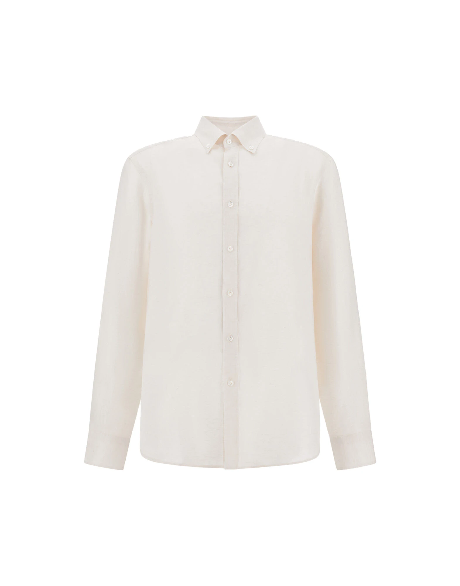 Herno Ivory Resort Shirt in Pure Linen Canvas Herno Ivory Resort Shirt in Pure Linen Canvas | Men's Shirts | Luxury Shoes