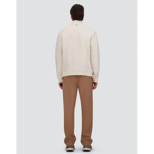 Herno Ivory Sweatshirt in Cotton and Wool | Men's Sweatshirts | Luxury Shoes 