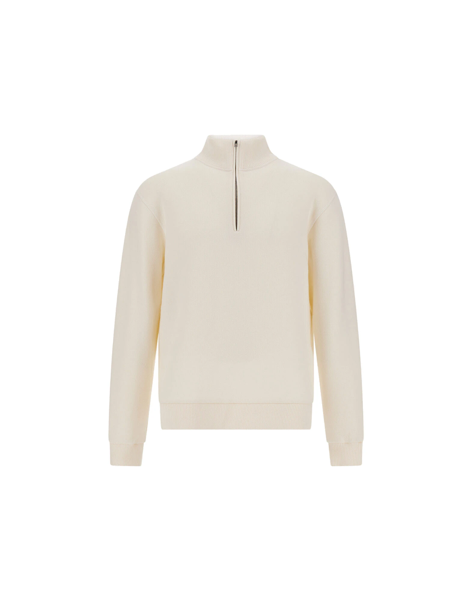 Herno Ivory Sweatshirt in Cotton and Wool Herno Ivory Sweatshirt in Cotton and Wool | Men's Sweatshirts | Luxury Shoes
