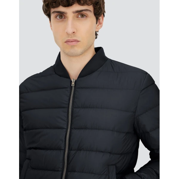 Herno L'Aviatore in Black | Men's Jackets | Luxury Shoes 
