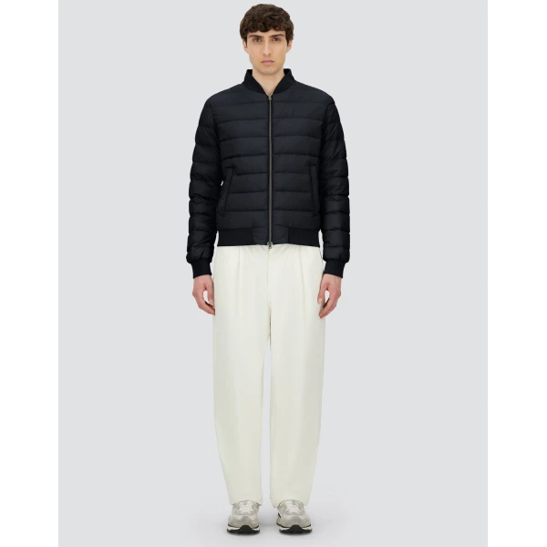 Herno L'Aviatore in Black | Men's Jackets | Luxury Shoes 
