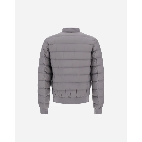 Herno L'Aviatore in Light Grey | Men's Jackets | Luxury Shoes 
