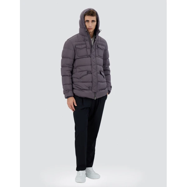 Herno L'Eskimo in Anthracite | Men's Coats | Luxury Shoes 